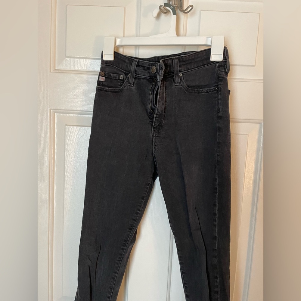 High Rise Black Jeans